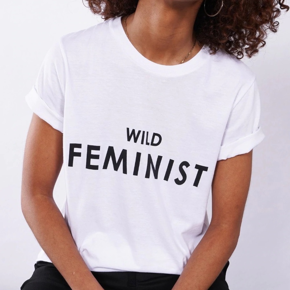Wild Fang wild feminist tee
